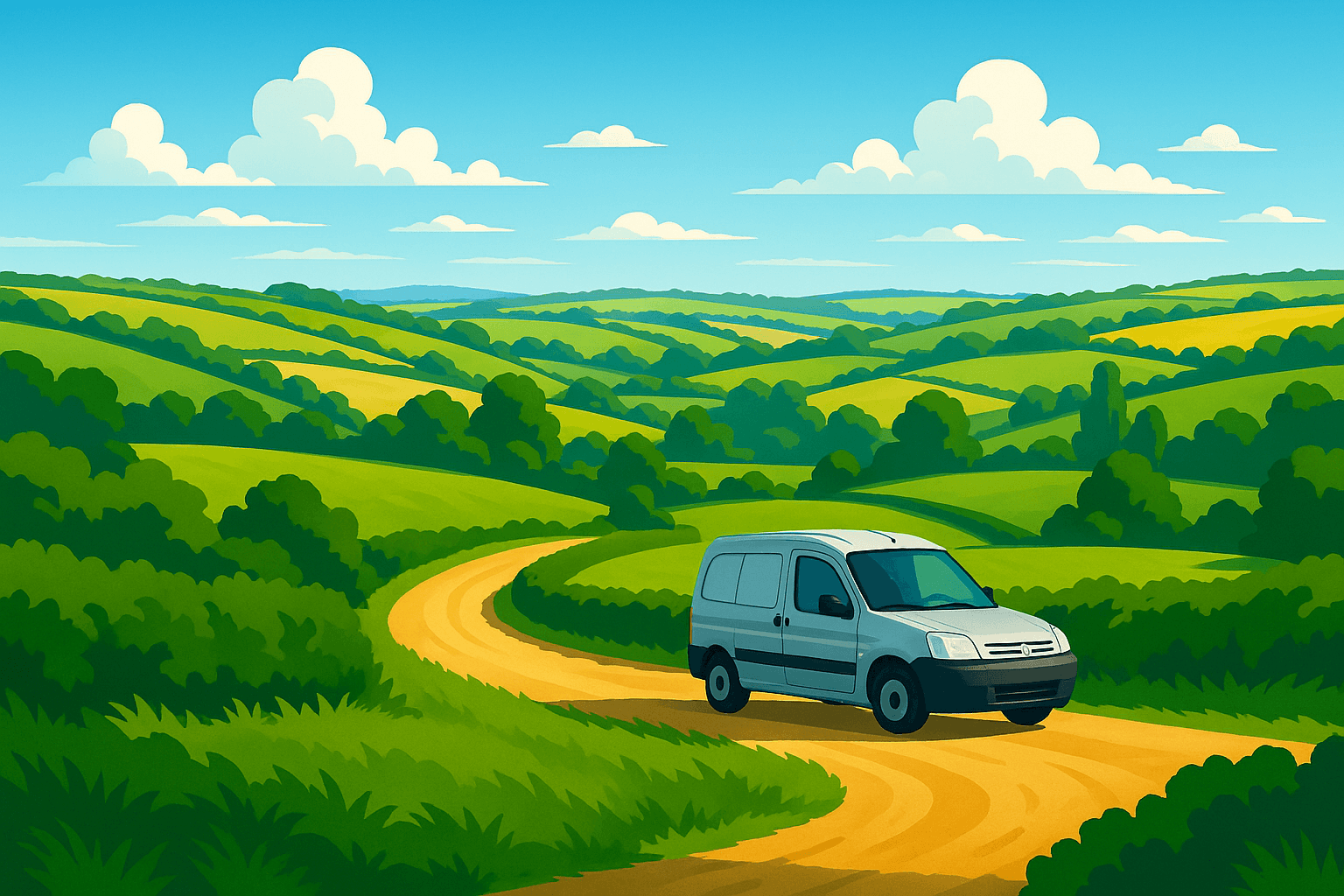 Kernow Digital service van